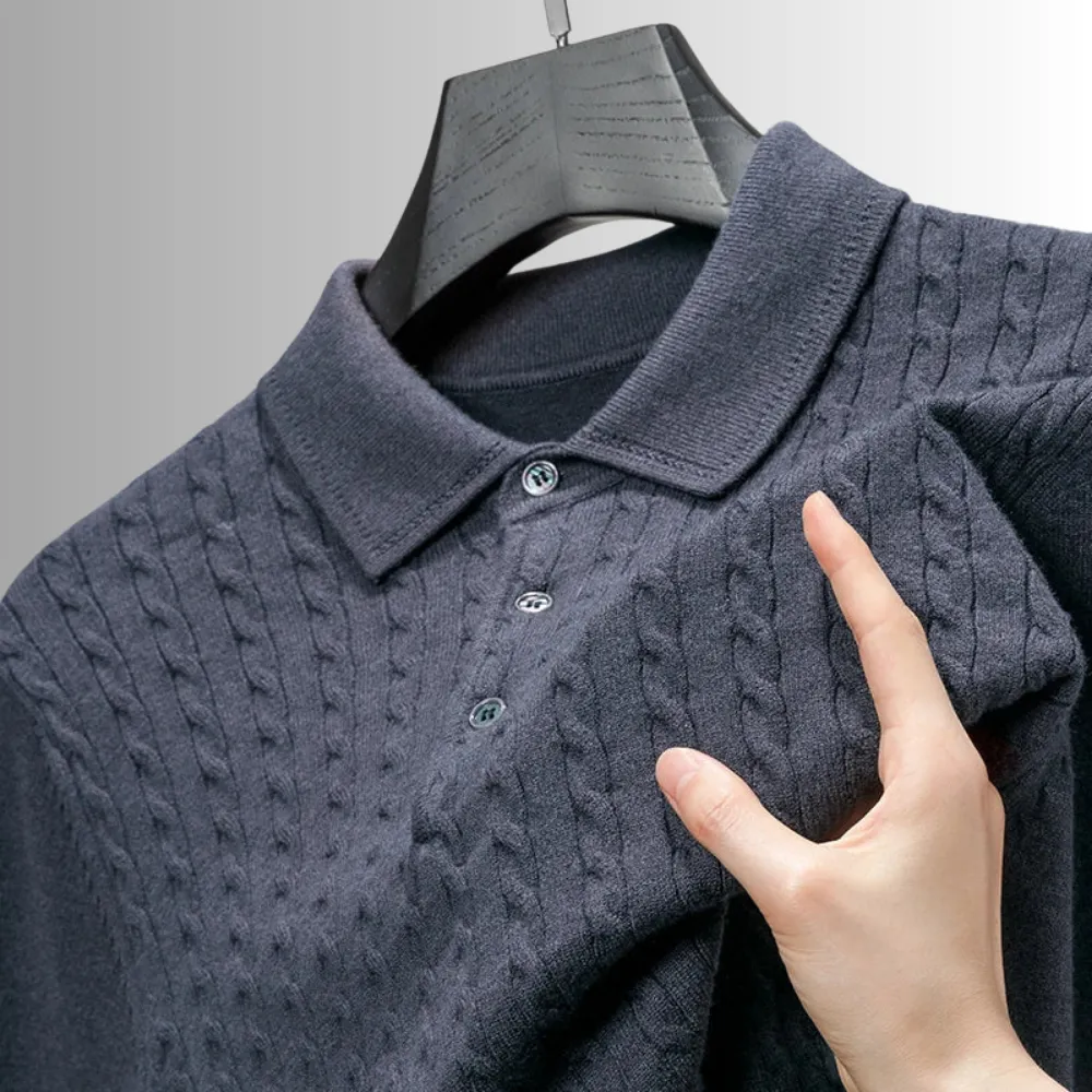 Lorenzo - Premium Polo Sweater