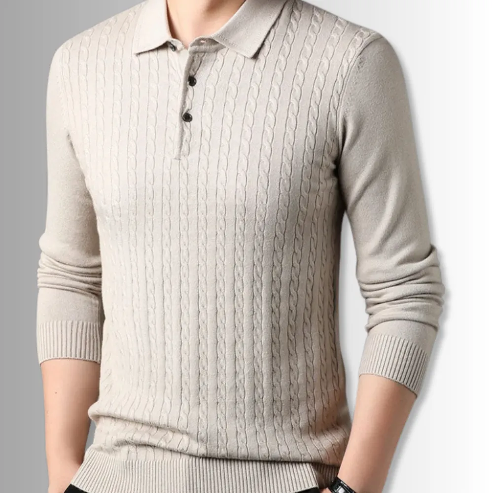 Lorenzo - Premium Polo Sweater