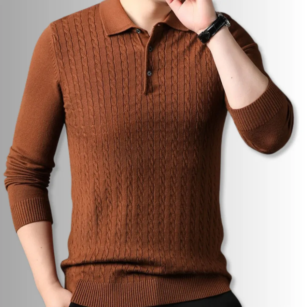 Lorenzo - Premium Polo Sweater