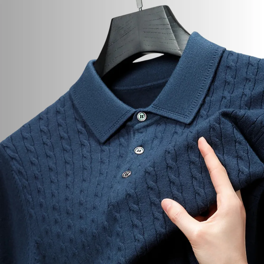 Lorenzo - Premium Polo Sweater