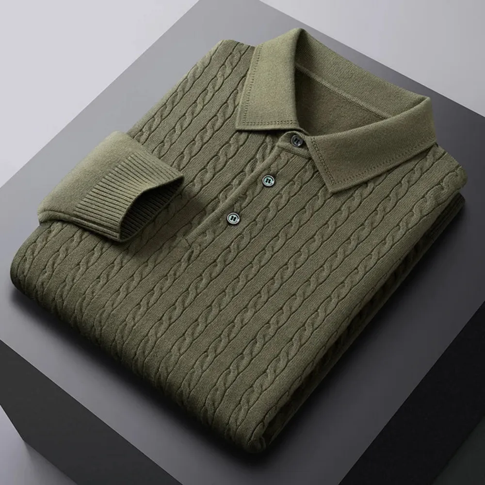 Lorenzo - Premium Polo Sweater