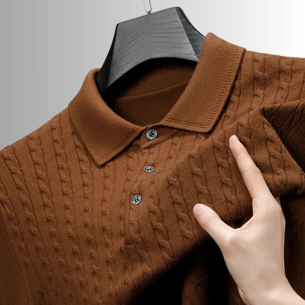 Lorenzo - Premium Polo Sweater