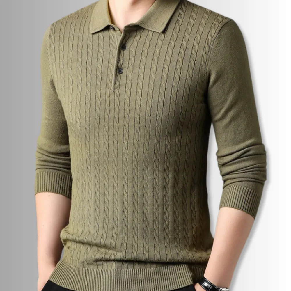 Lorenzo - Premium Polo Sweater