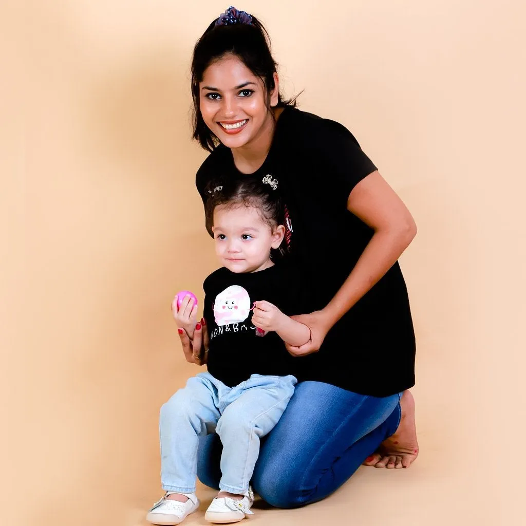 Love You To The Moon Matching Family T Shirts- Combo Of 2