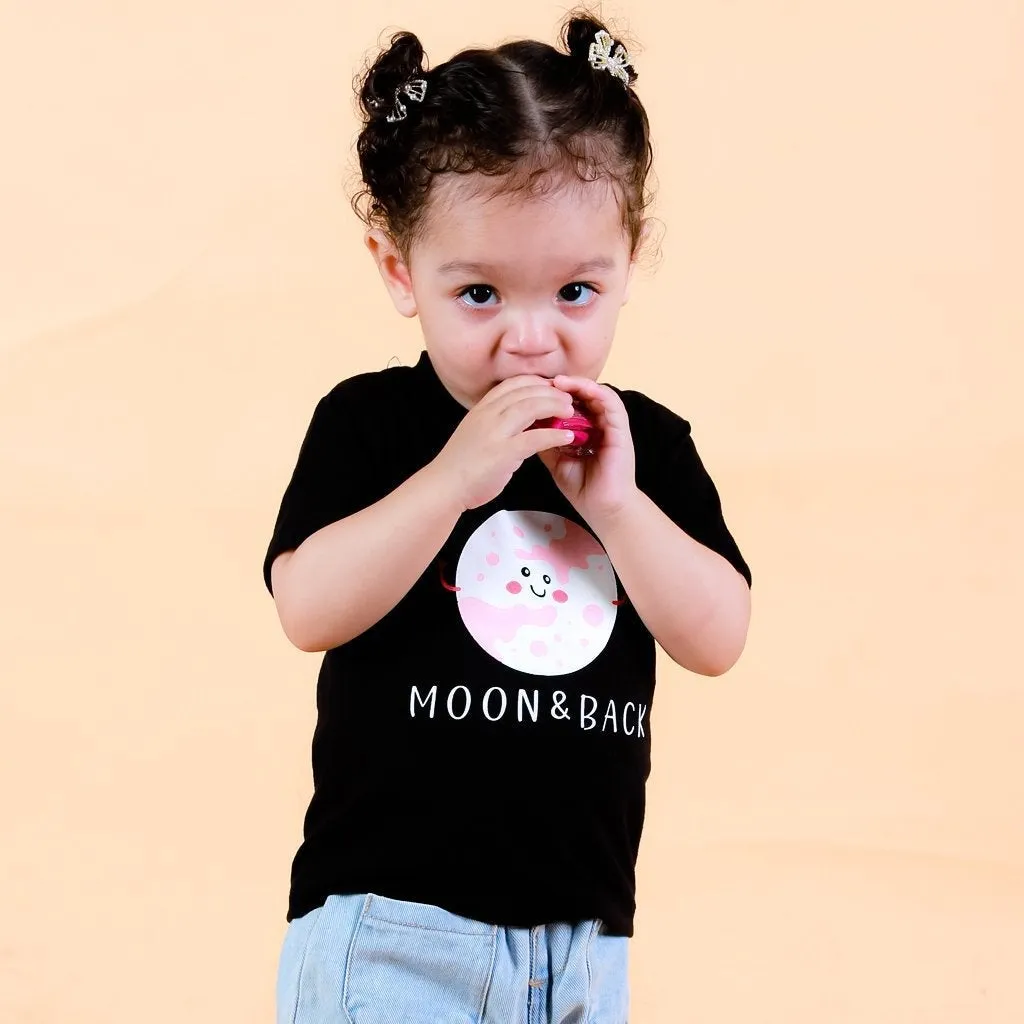 Love You To The Moon Matching Family T Shirts- Combo Of 2