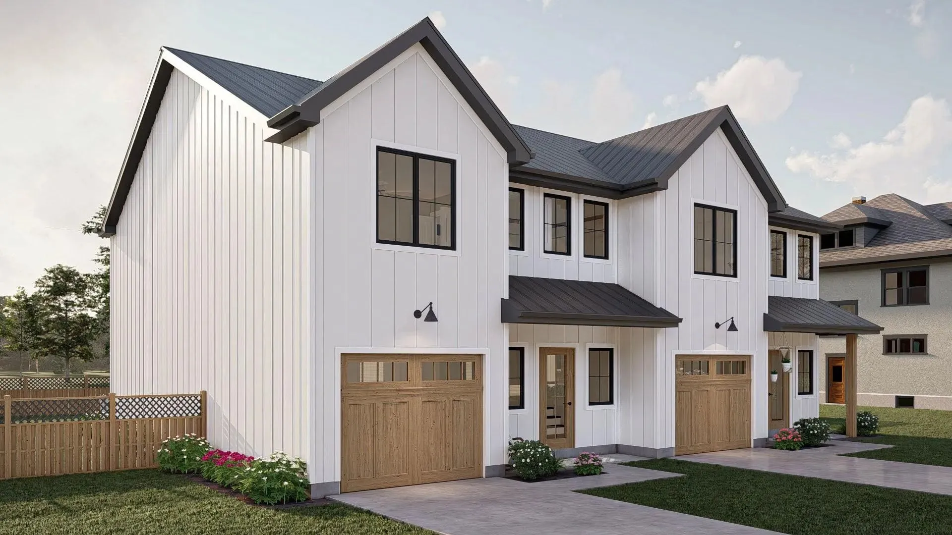 Luxurious six-bedroom home with multiple bathrooms and inviting porches.