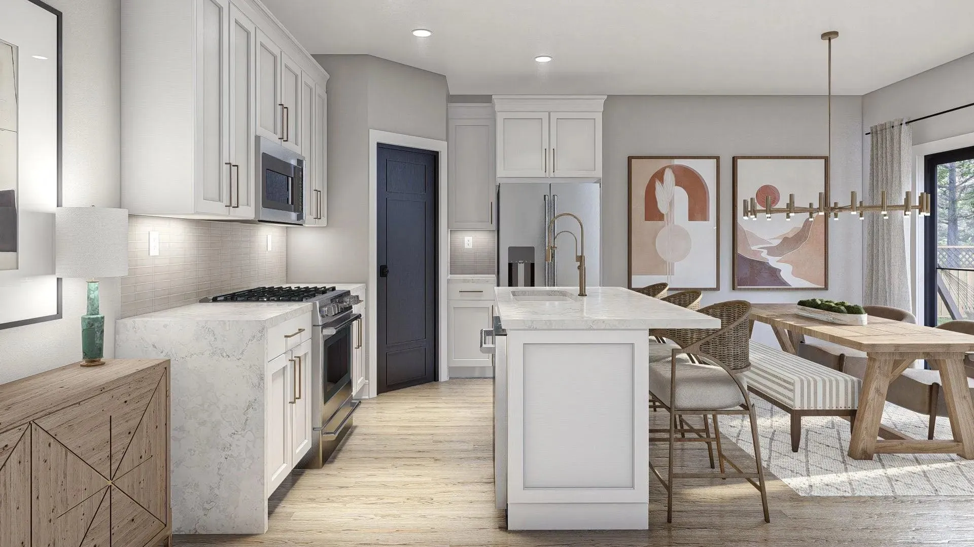 Luxurious six-bedroom home with multiple bathrooms and inviting porches.