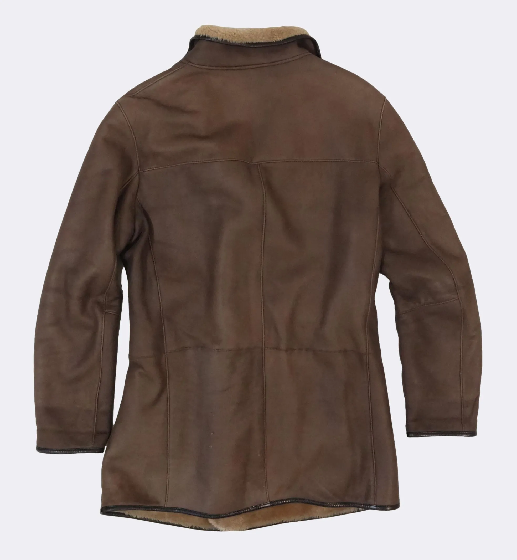 Luxurious Zip-front Lambskin Shearling jacket