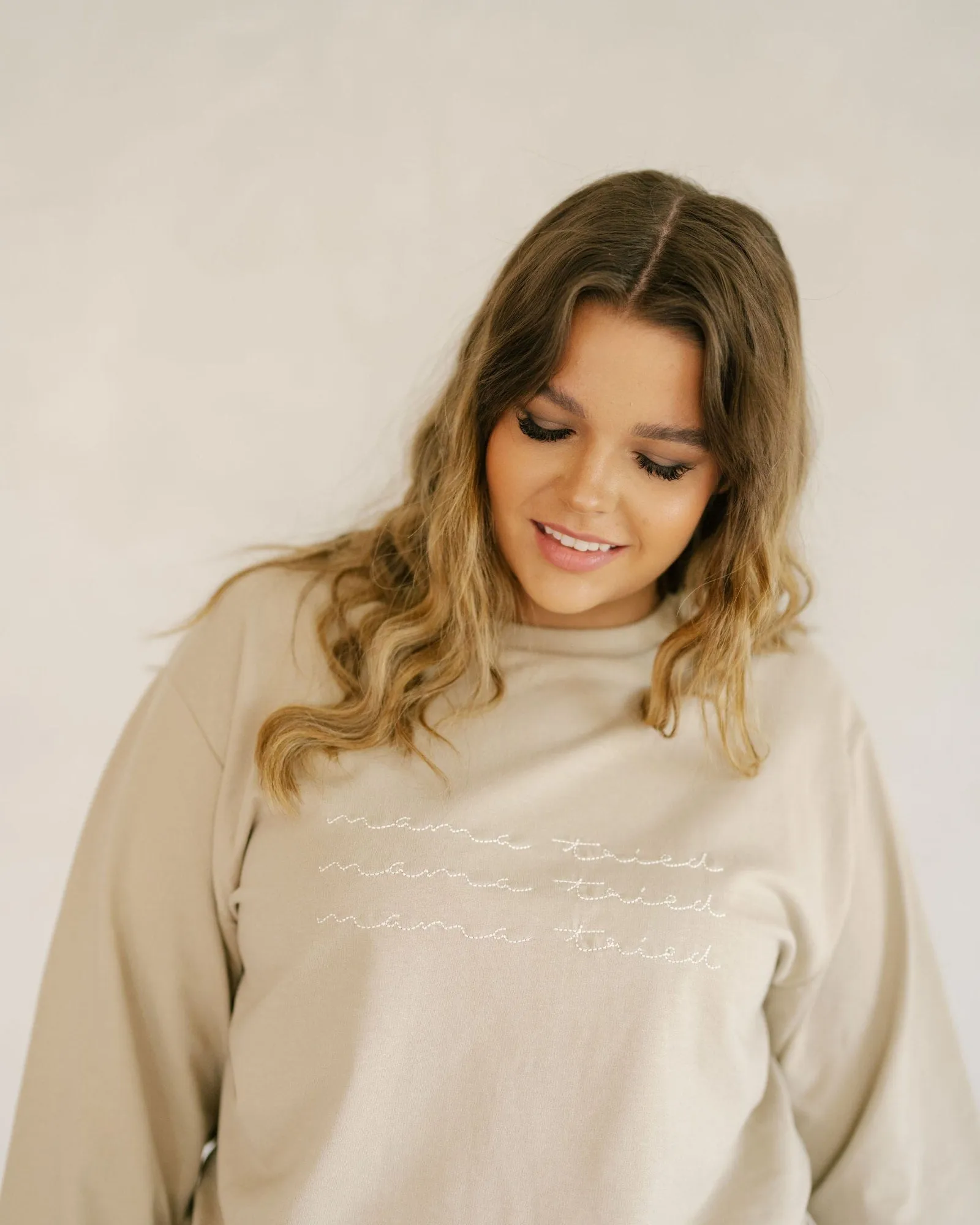 Mama Tried Chainstitch Pullover | Cashmere