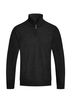 Men’s Knit Quarter Zip Sweater