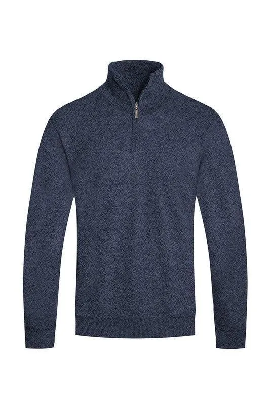 Men’s Knit Quarter Zip Sweater