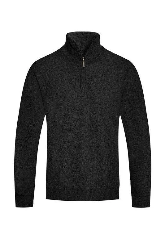 Men’s Knit Quarter Zip Sweater