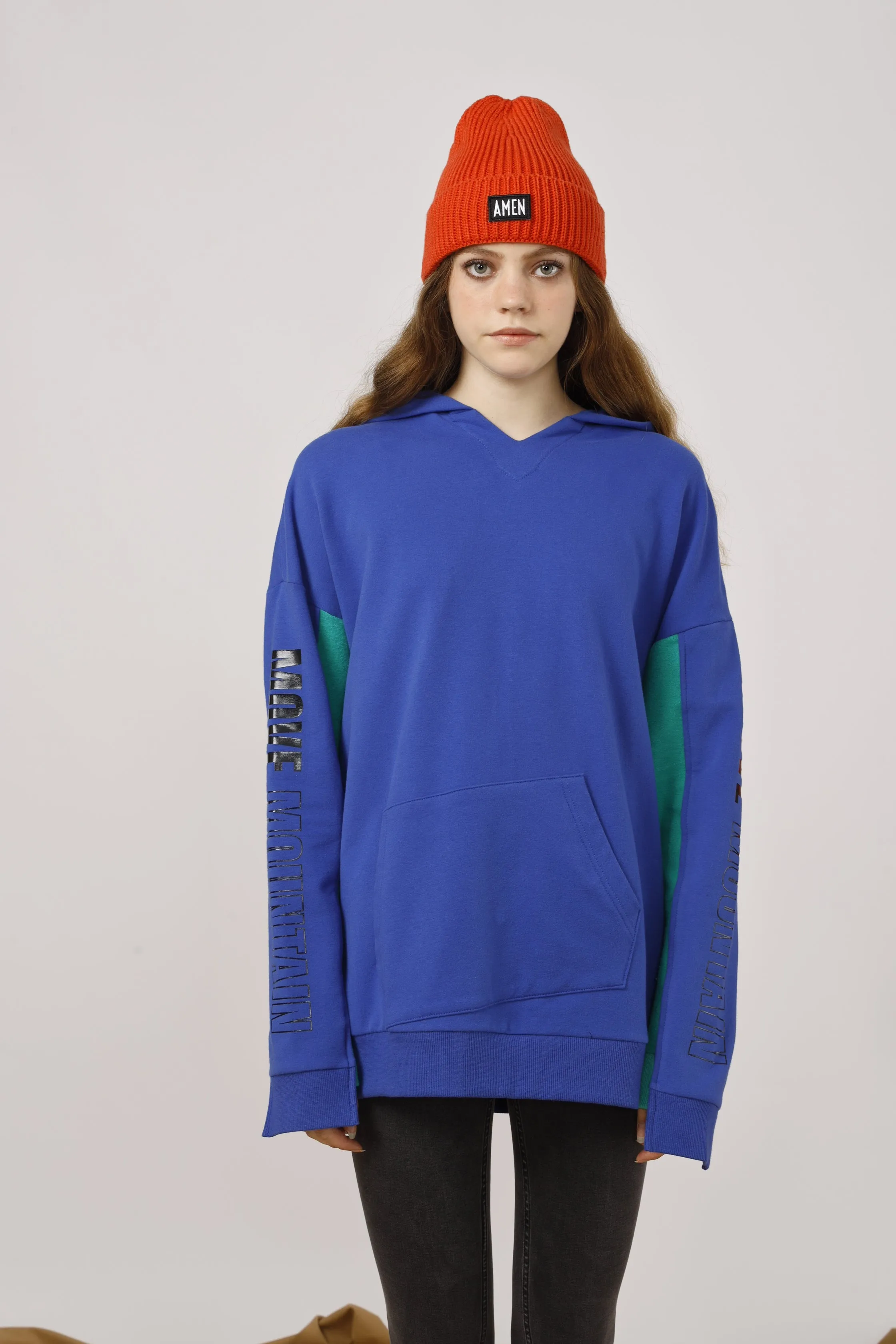Move Mountains Paneled Hoodie