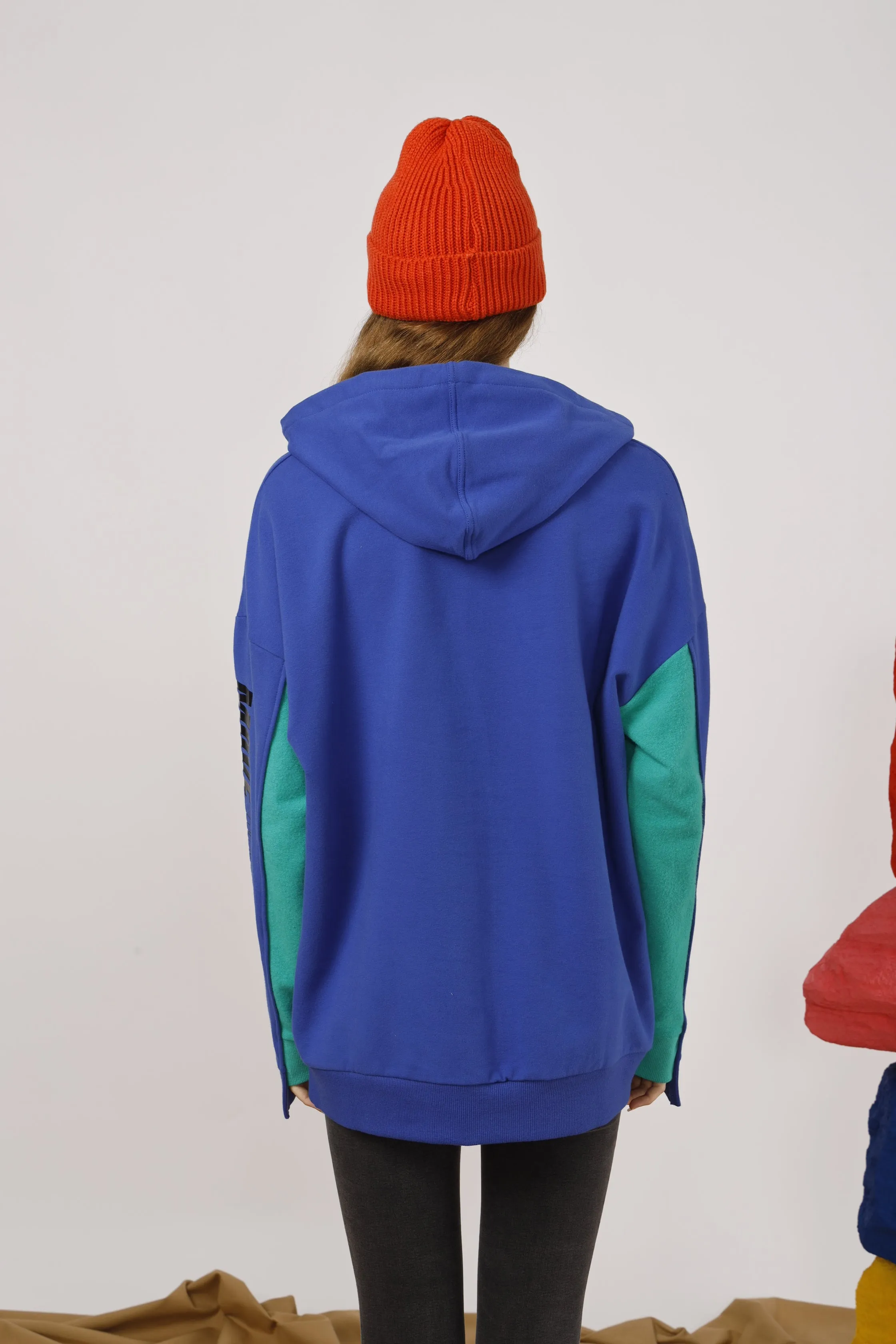Move Mountains Paneled Hoodie