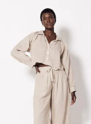 Negara Blouse Oatmeal