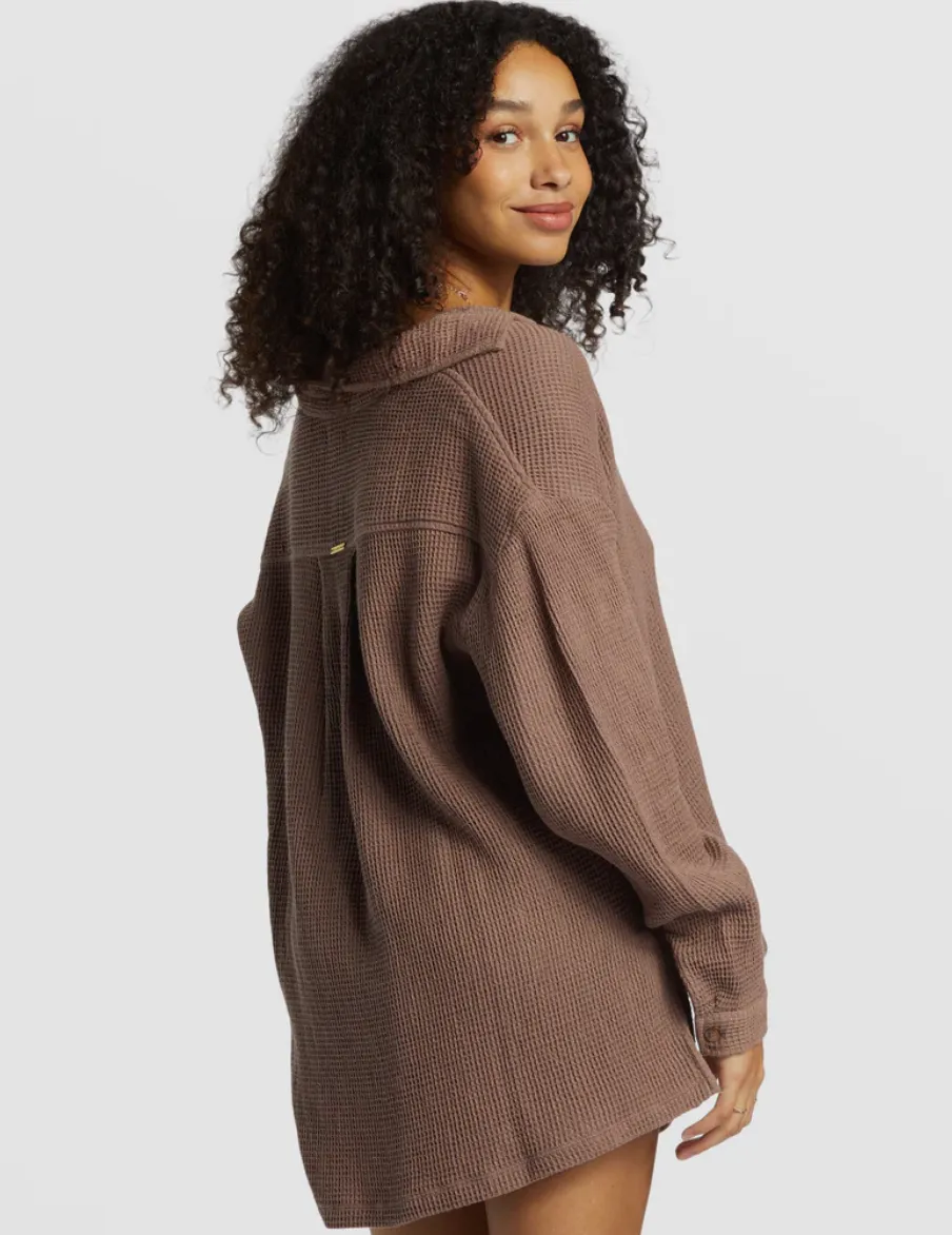 Odyssey Long Sleeve Shacket - Kona