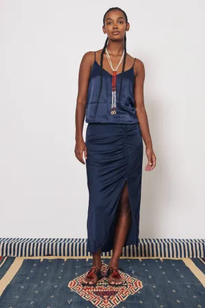 Pebble Satin Midnight Willow Cami