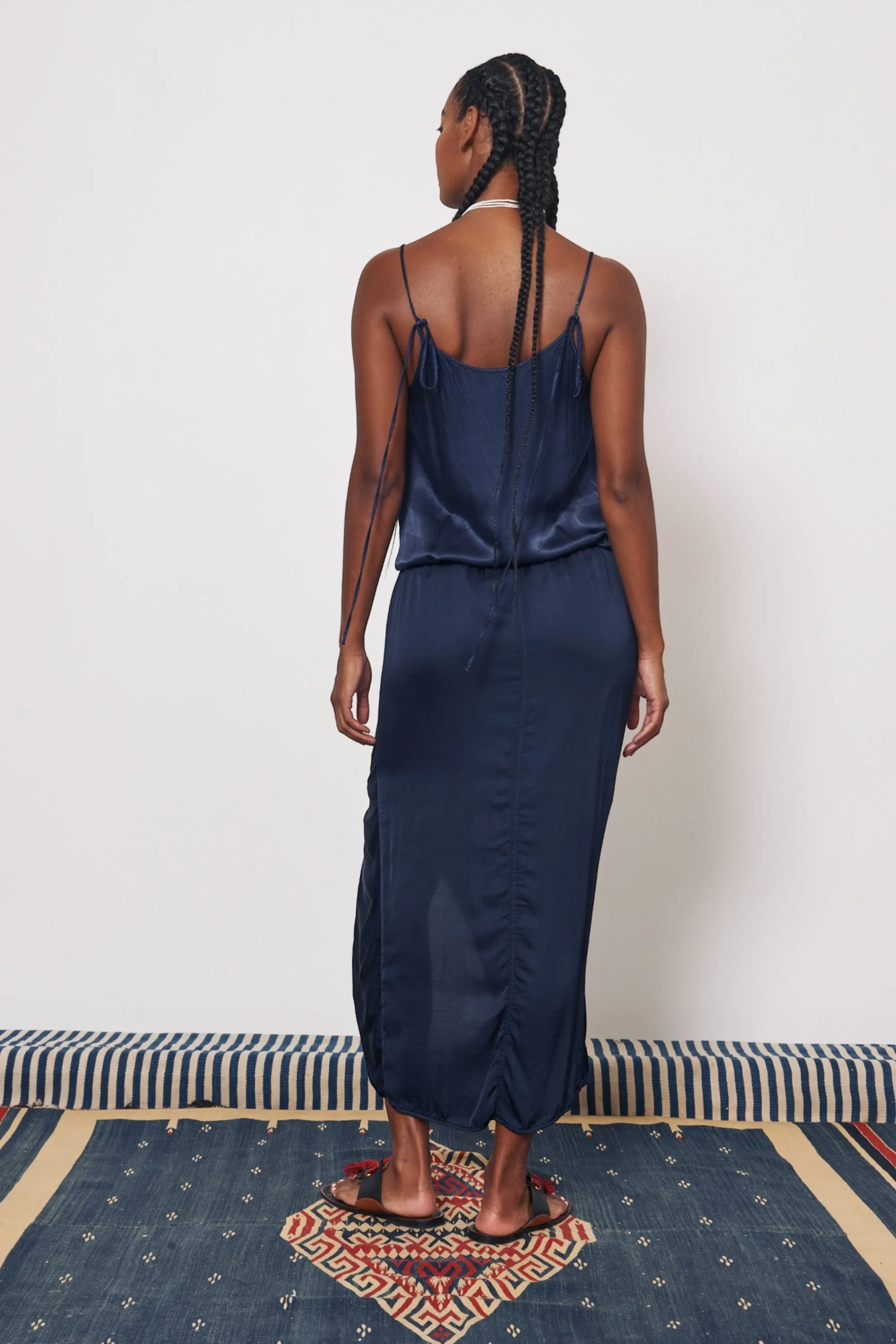 Pebble Satin Midnight Willow Cami