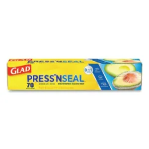 Press'N Seal Food Plastic Wrap, 70 Square Foot Roll, 12-Carton