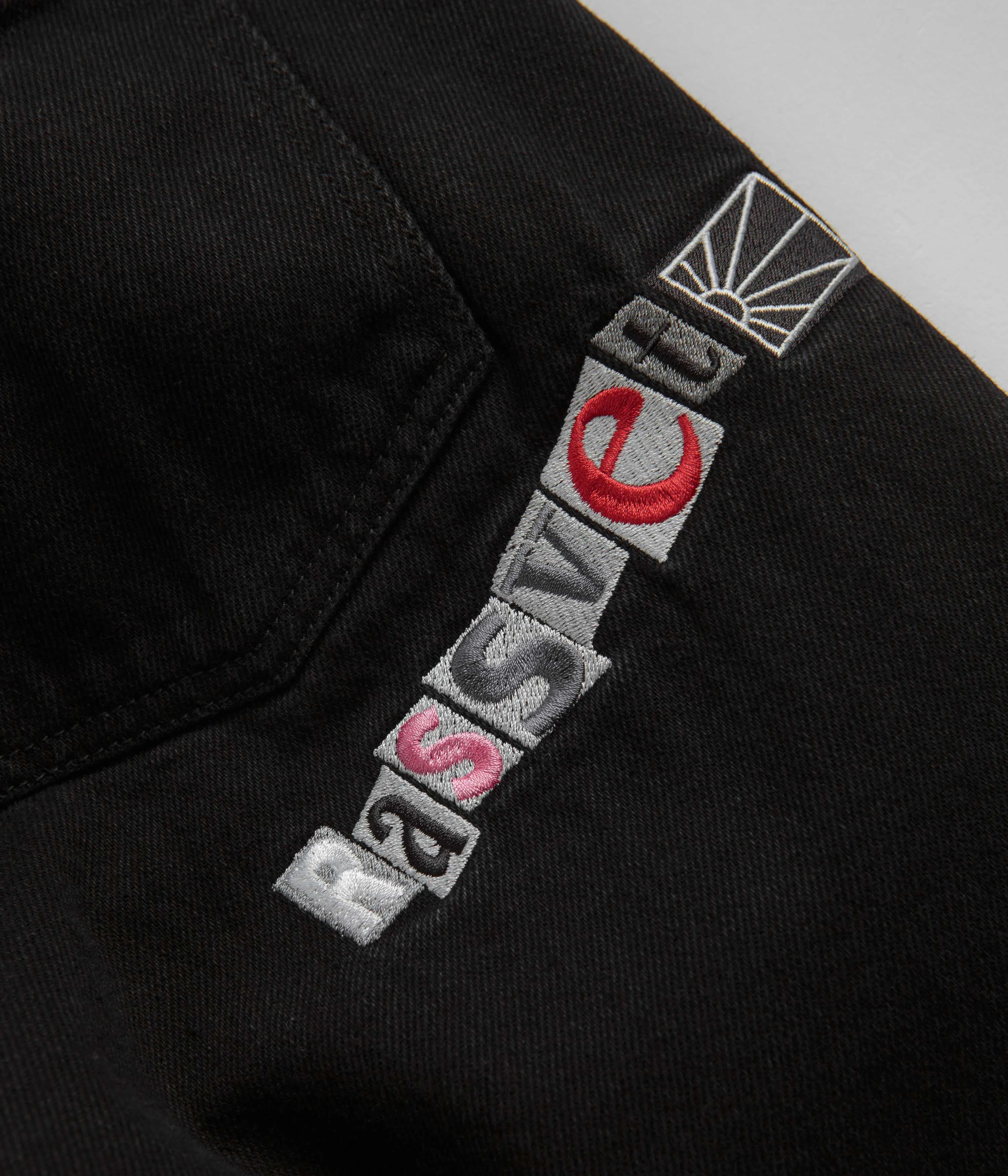 Rassvet Typo Classic Jeans - Black