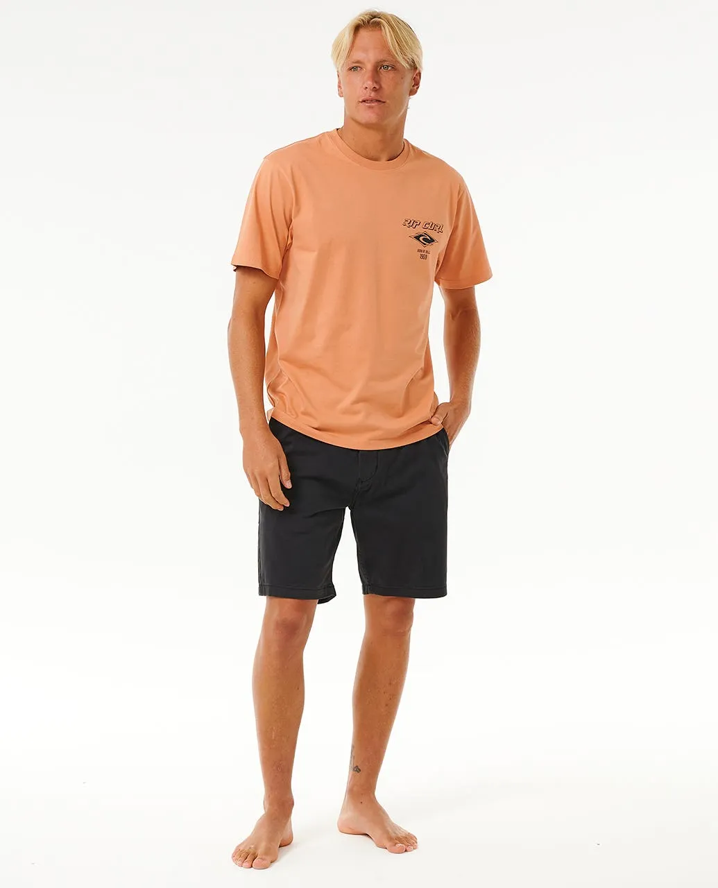 RIP CURL FADE OUT ICON TEE