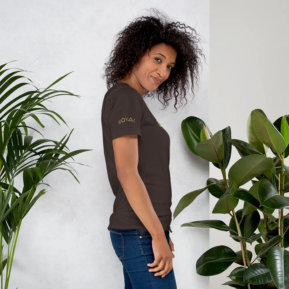 ROYAL. | STATEMENT | unisex gRAf it tee UNBOTHERED Brown & Nu Afrique Varieties