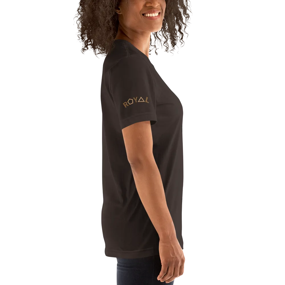 ROYAL. | STATEMENT | unisex gRAf it tee UNBOTHERED Brown & Nu Afrique Varieties