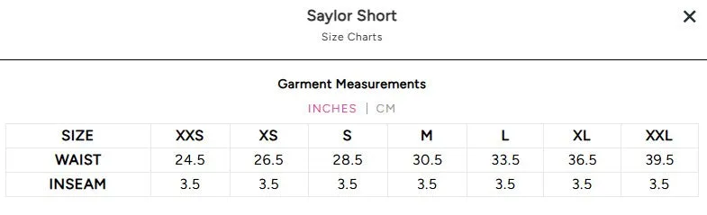 Saylor Short - Fairway Green Monogram