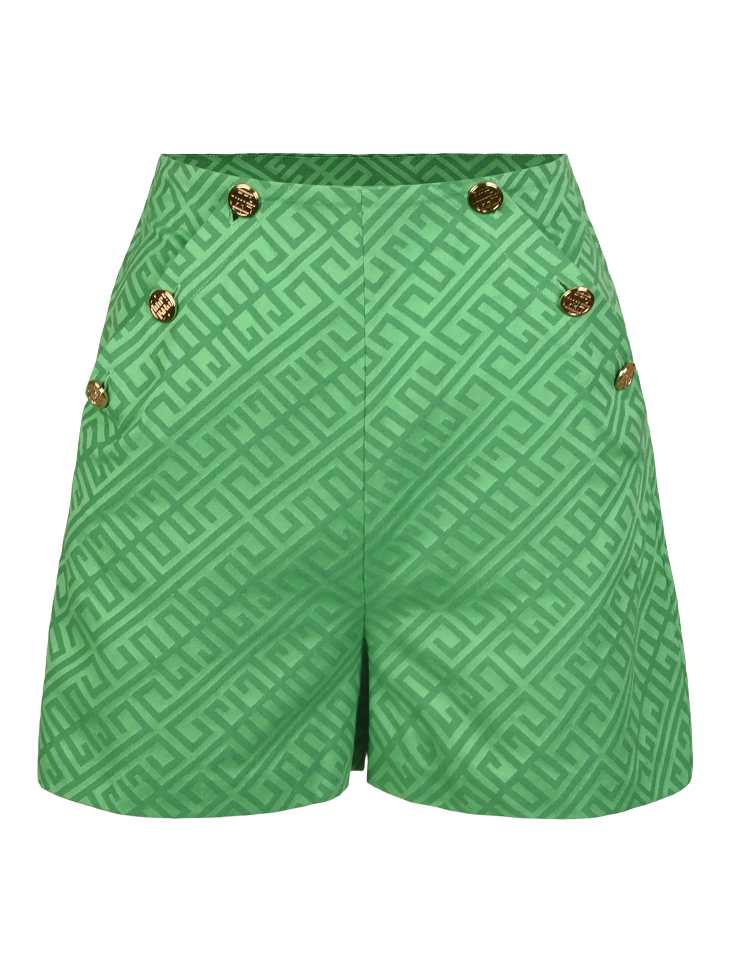 Saylor Short - Fairway Green Monogram