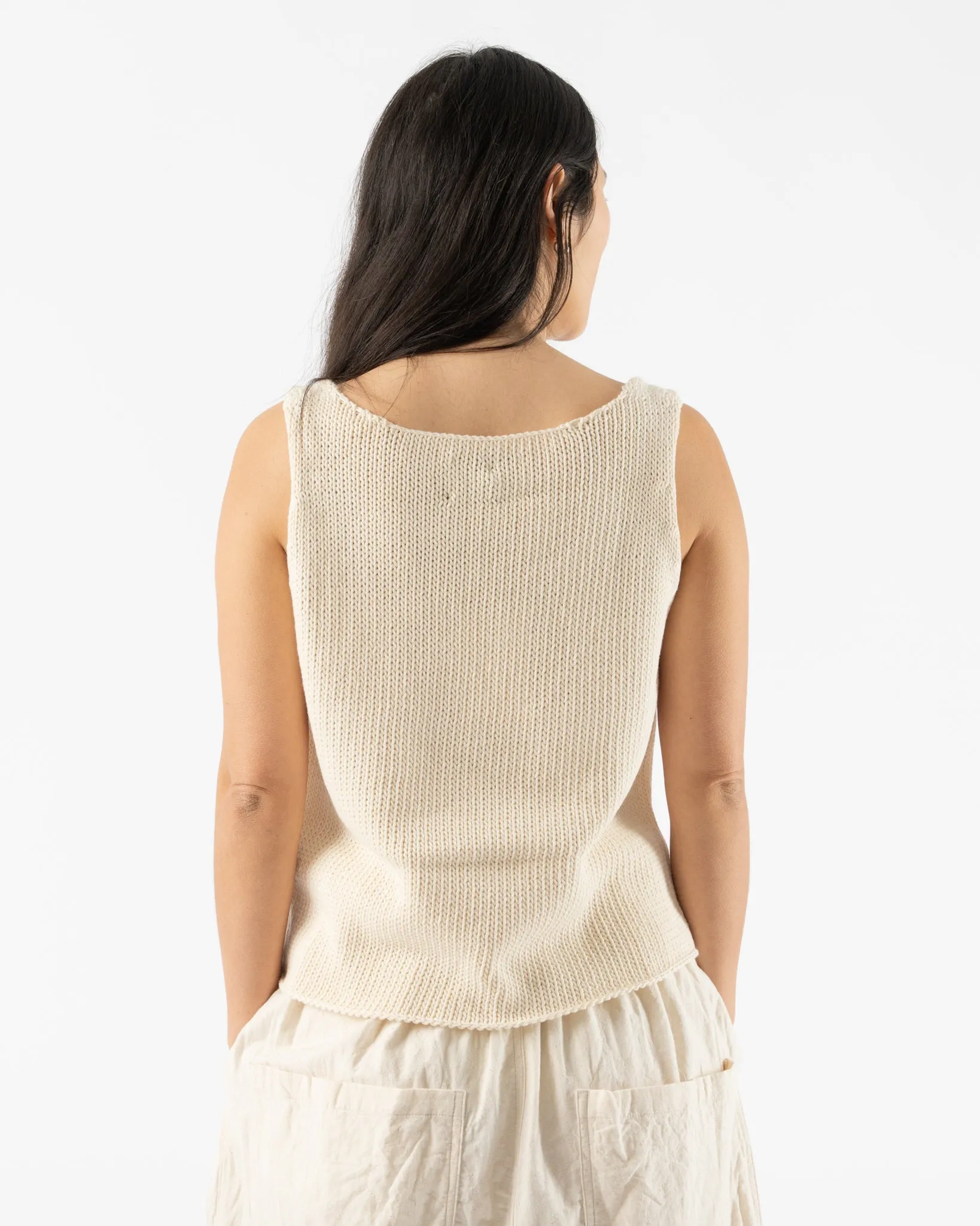 Shaina Mote Coba Vest in Natural