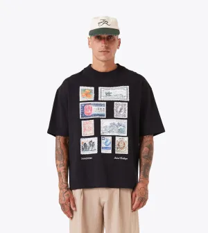 Stamps Lounge Tee Black