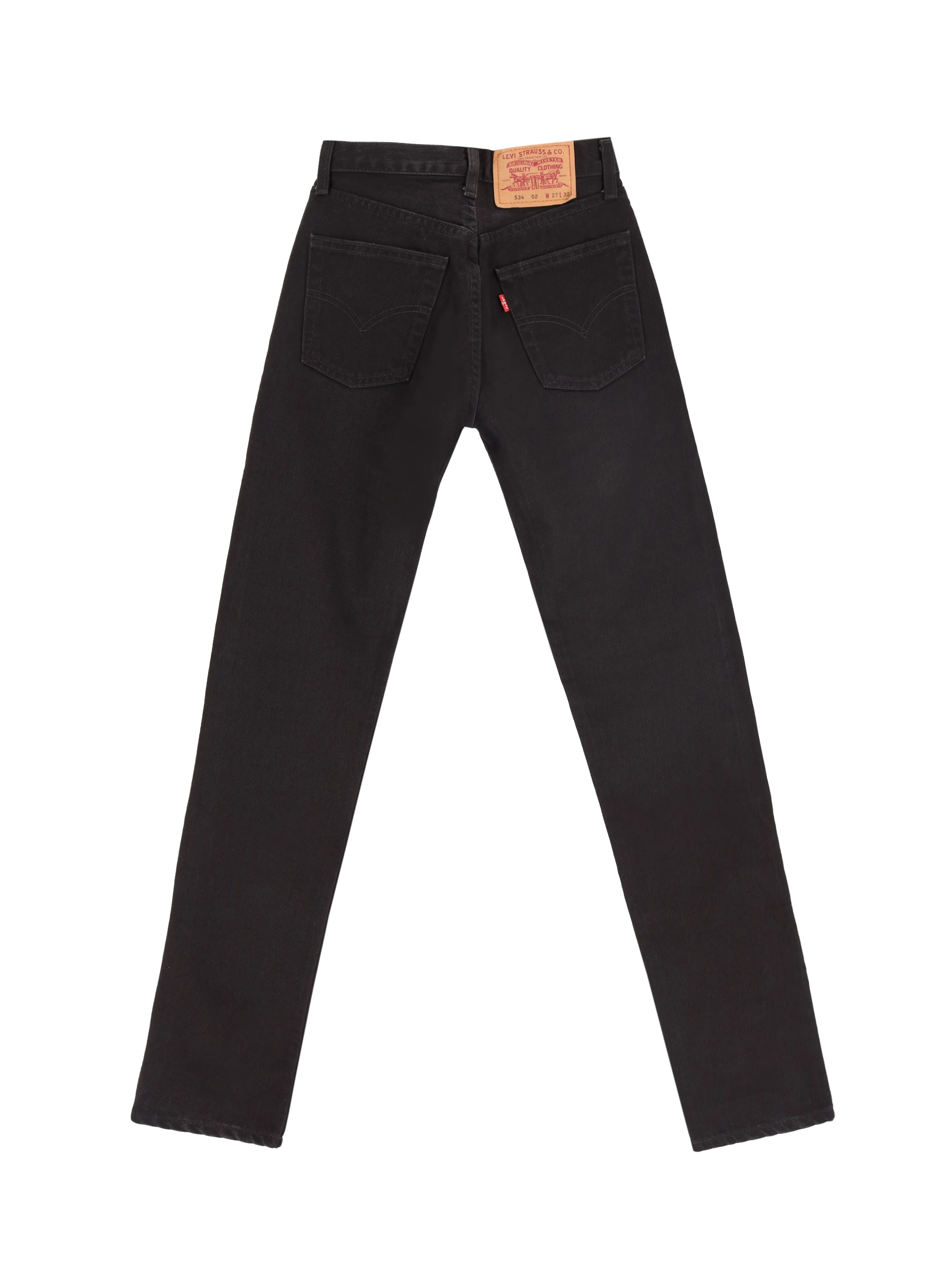straight-leg jeans