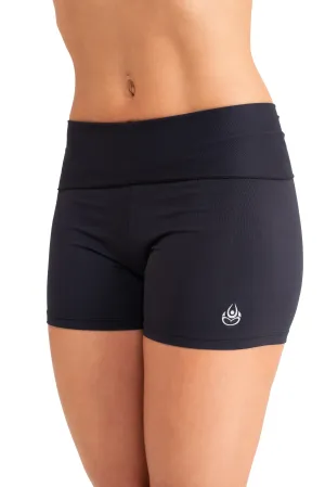 Super Comfy Shorts, Black, Cool Form Light (Fold Over)