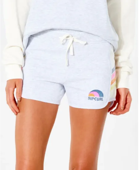 Surf Revival Wave Short- Light Grey Heather