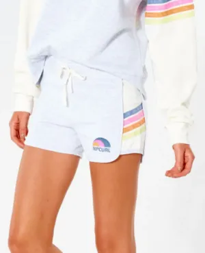 Surf Revival Wave Short- Light Grey Heather