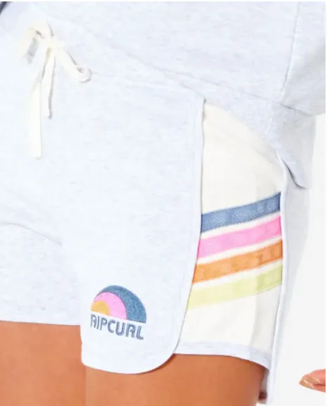 Surf Revival Wave Short- Light Grey Heather