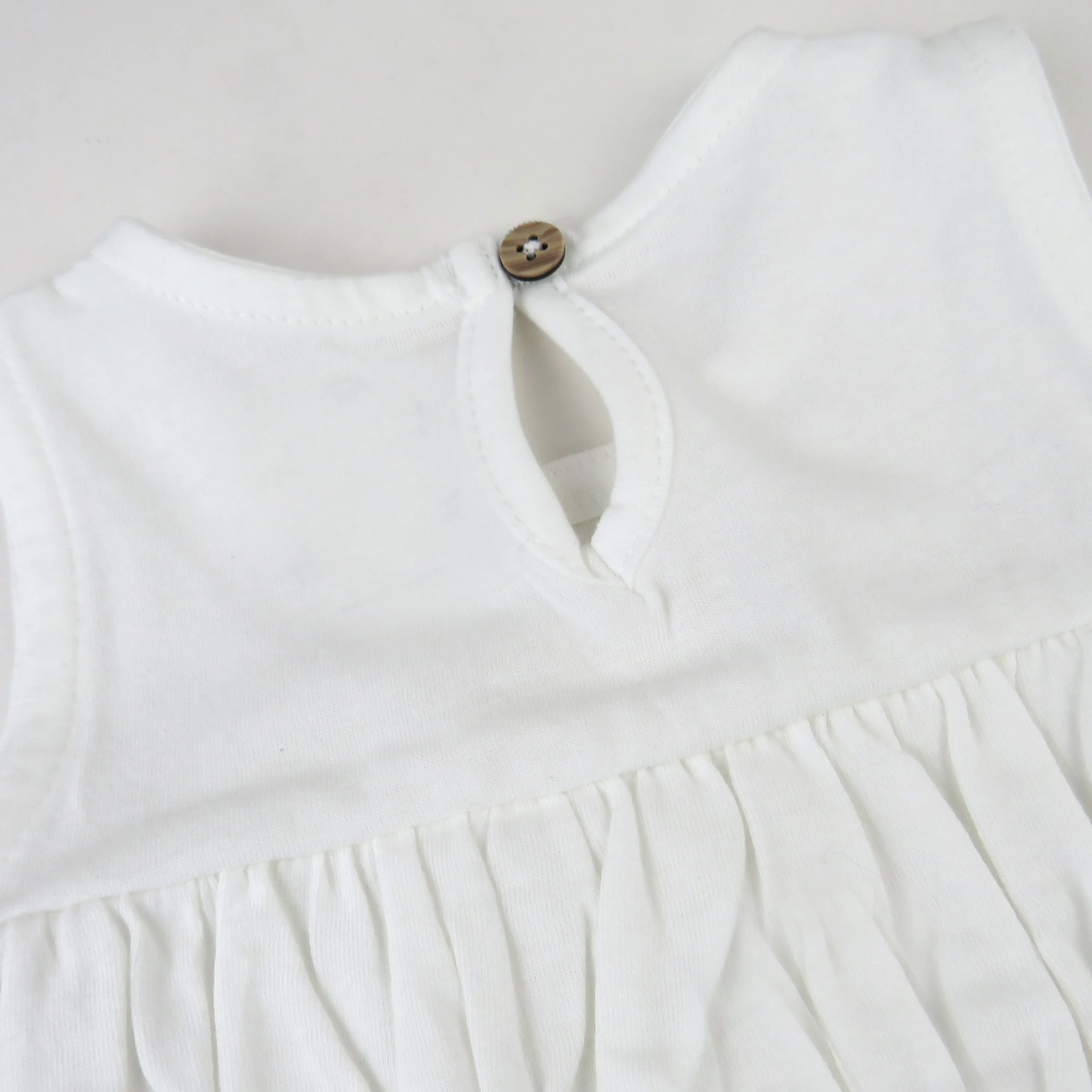 Tiered Shirt, Biker Short & Headband Set