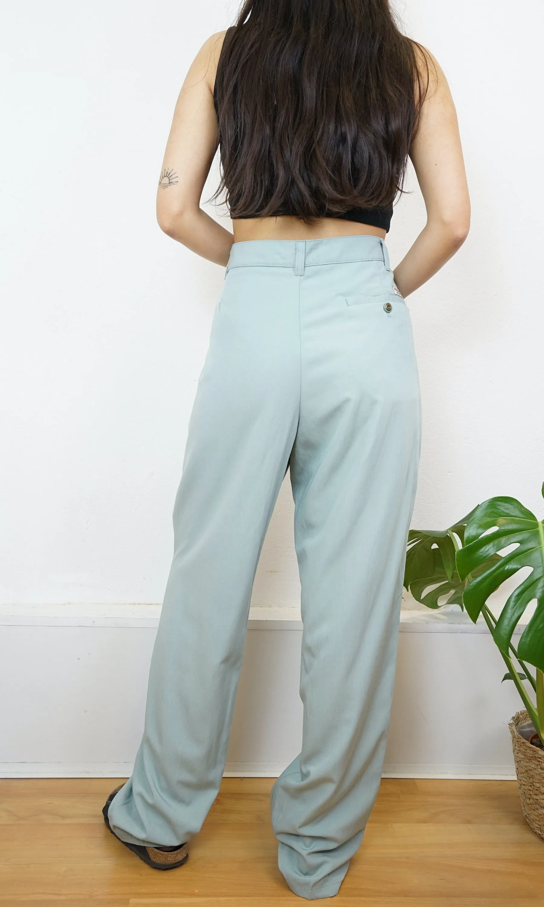 Vintage Pants size L light blue
