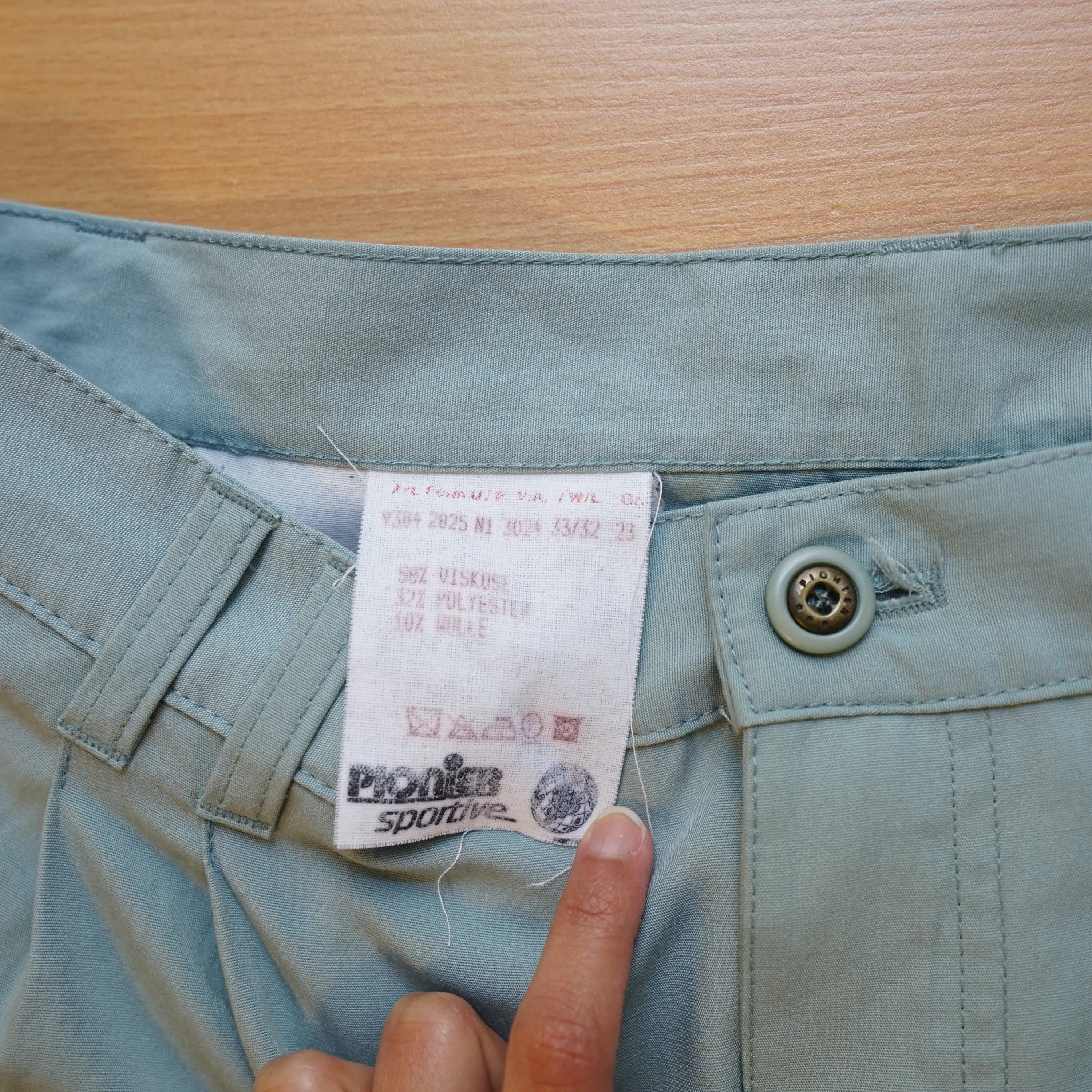 Vintage Pants size L light blue