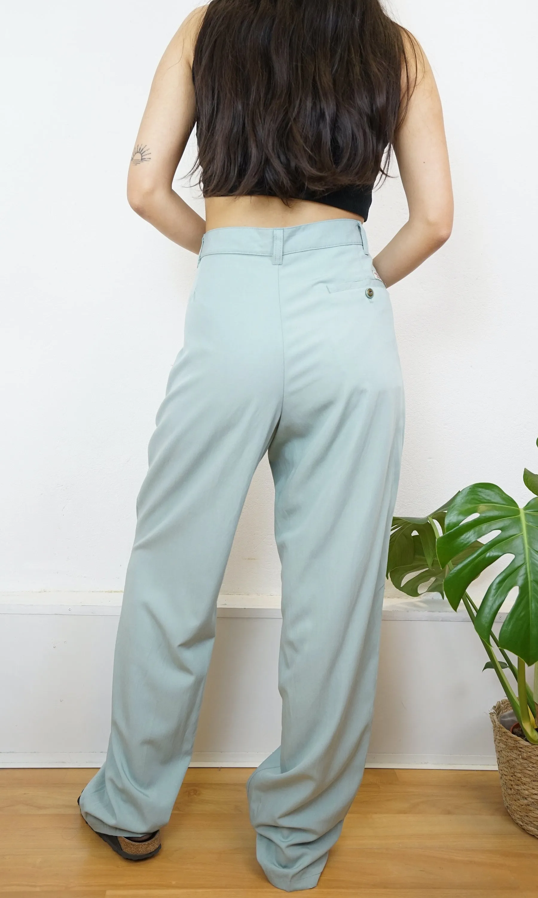Vintage Pants size L light blue