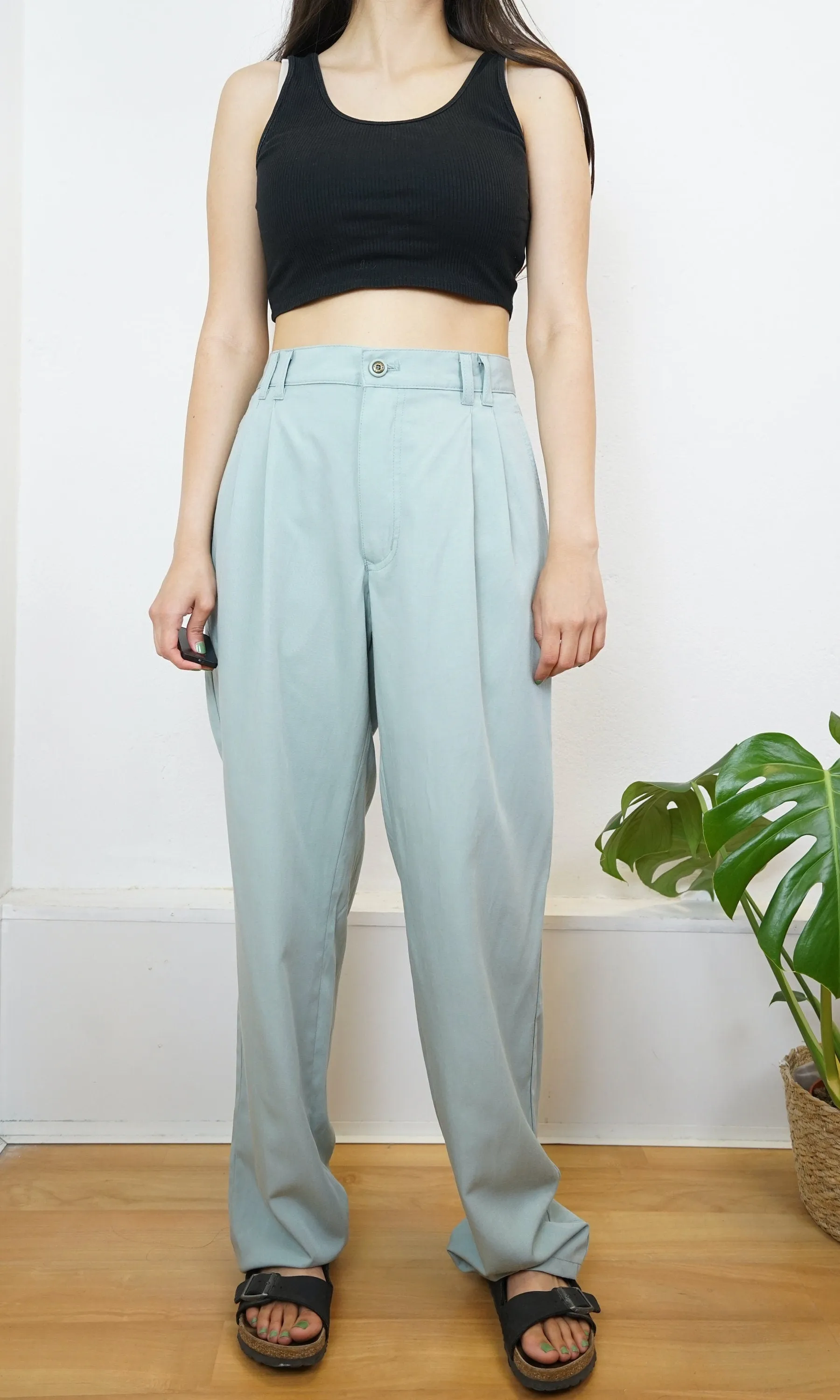 Vintage Pants size L light blue