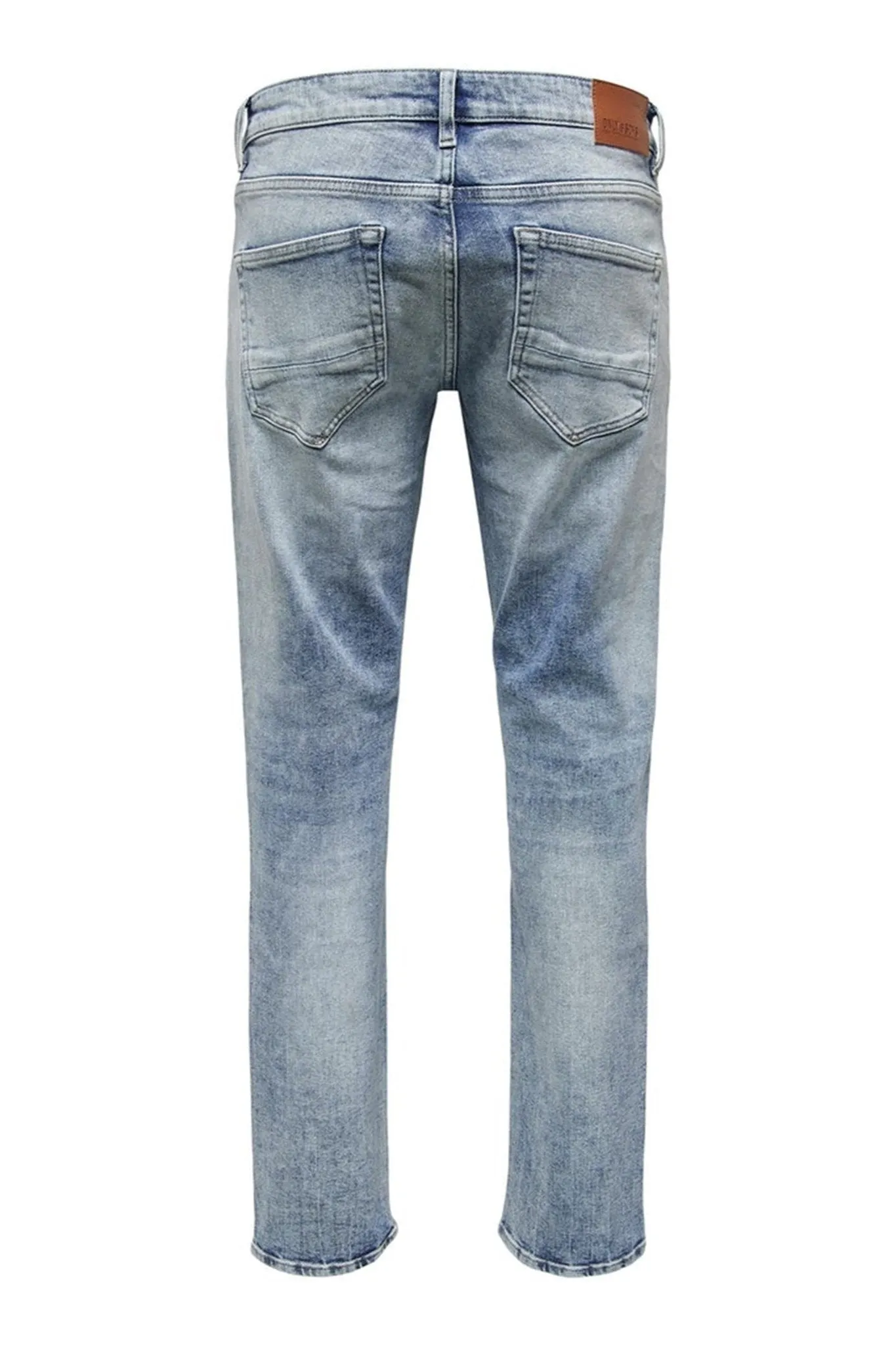 Weft Reg Blue Jeans - Blue Denim