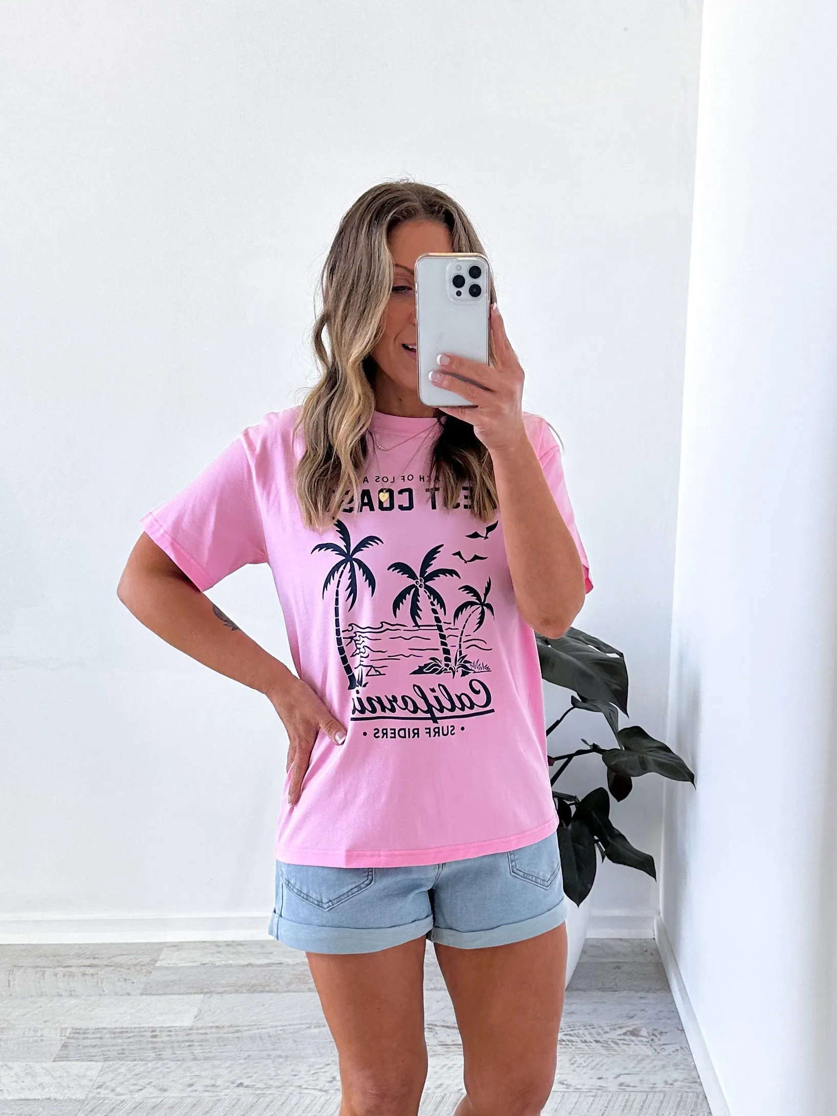 West Coast Tee - Pink