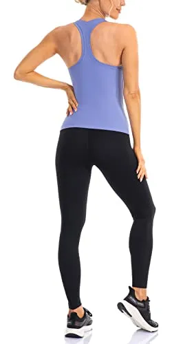 Women's Racerback Tank Top Yoga Performance Workout Tops