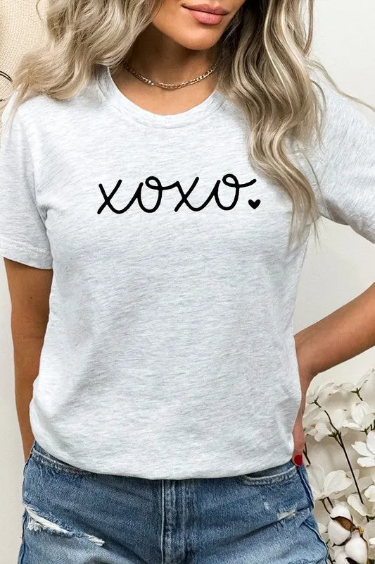 XOXO Heart Lover Valentines Day PLUS SIZE Tee