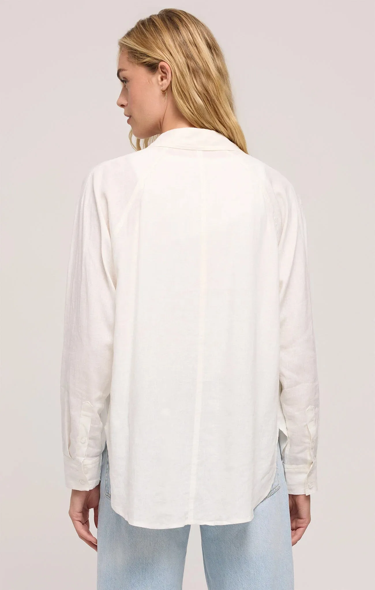 ZSupply The Perfect Linen Top - White